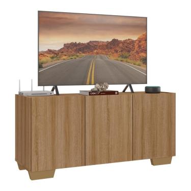 Imagem de Rack Para Tv Até 32 Polegadas Com Mp1068 Rustic natural