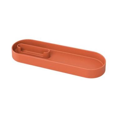 Imagem de Bandeja Com Porta Celular Serene Laranja Papaya - Coza - BRINOX