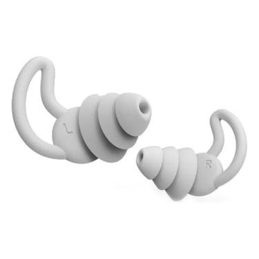 Imagem de Tampão Abafador de Ruídos Redutor de Som Protetor Auditivo Auricular Tampão Sonoro Confortável Reutilizável Ideal para Dormir Estudar Natação Cor Preta