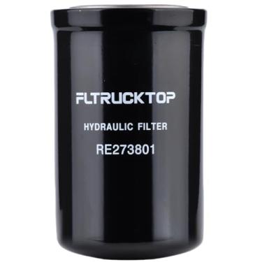 Imagem de FLTRUCKTOP Filtro de óleo hidráulico RE273801 compatível com motor John Deere 6068, 6081, 7720, 7820, 7920, 7730, 7830, 7930