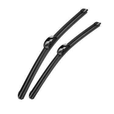 Imagem de Palheta Limpador Parabrisa Par,Palheta do Limpador de Para-brisa Premium para Todas as Estações para Mercedes-Benz GLK 280 300 350 200 220 320 X204,Borracha Natural Side Lock 22″+19″