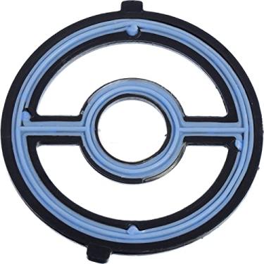 Imagem de Junta adaptadora de refrigerador de óleo de motor APDTY 028216 serve para Ford Escape 2005-2013, Conector de trânsito/Mazda 6, CX-7, Tribute/Marinheiro de mercúrio (substitui 1S7Z6A642AAA, LF02-14-700)