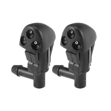 Imagem de X AUTOHAUX Bocais de lavagem de para-brisa dianteiros limpador spray para Chevrolet Cruze 2009-2014 substitui 94556605 2 peças