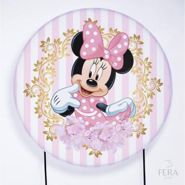 Imagem de Painel Decorativo para Festa 1,80x1,80 metros Vesti Fácil com Elástico Minnie - Fera Print