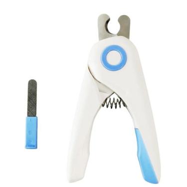 Imagem de Cortador De Unha Pet Alicate Com Luz Led Lixa Cães E Gatos - Tatudeboa