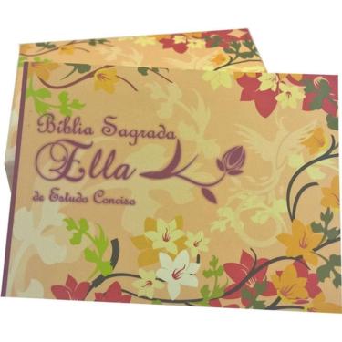 Imagem de Bíblia Sagrada De Estudo Conciso Ella Feminina / Da Mulher