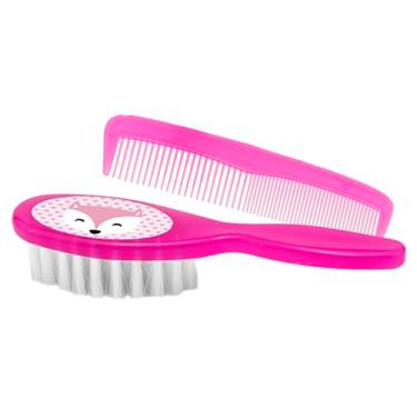 Imagem de Petita Escova E Pente Infantil Color - Rosa Rosa