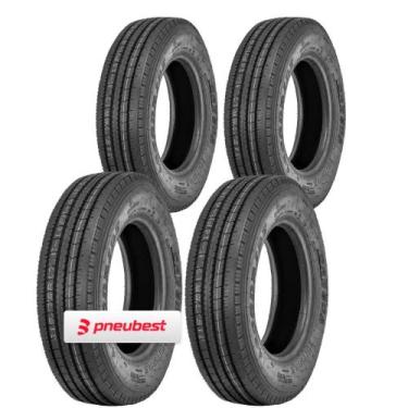 Imagem de Kit 4 Pneus 215/75R17.5 Liso 16 Lonas 135/133J CR960A Goodride