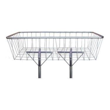 Imagem de Lixeira De Rua Aramada De 1,5 Metro Js - JSN, Cinza