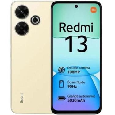 Imagem de Smartphone Rdm 13 256gb memoria 8gb ram cor dourado - Xeomii
