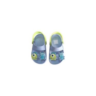 Imagem de Papete Monstros S.A Sandália Infantil Leve Confortável Personagem - Ma