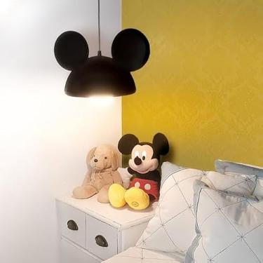 Imagem de Luminária Orelhas Mickey Black Pendente