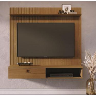 Imagem de Bancada Suspensa com Painel Íris com Frisos Lateral 1 Porta Basculante