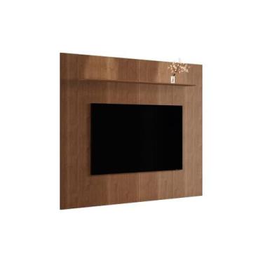 Imagem de Painel AV Com Prateleira Para TV Até 65'' Polegadas Cor Nogueira - EN