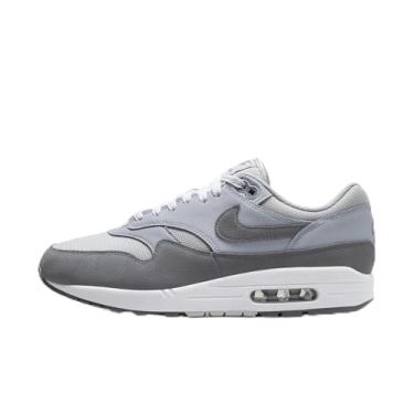 Imagem de Nike Tênis masculino Air Max 1 (HM9936-001, pó fóton/cinza lobo/branco/cinza fumaça), Photon Dust/Smoke Grey-wolf Grey-White, 38