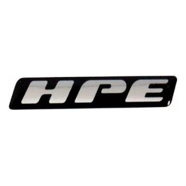 Imagem de Emblema Adesivo Resinado Pajero Triton Hpe Preto Hpers Fk - SPTS