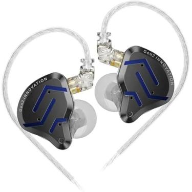Imagem de Fone de Ouvido ZSN PRO 2 Intra-Auricular, Híbrido de Alta Definição, Driver Dinâmico Super-Linear e Armadura Balanceada, Isolamento de Ruído – Músicos e Gamers
