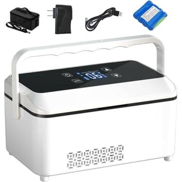 Imagem de Estojo De Caneta De Insulina De Alta Capacidade Para Geladeira De Insulina, Refrigerador De Insulina 2-8 °c Para Carro, Casa, Viagem, Lithium Battery x1