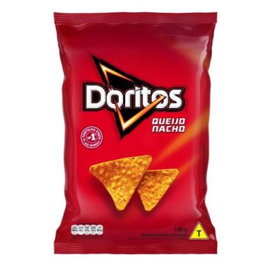 Imagem de Salgadinho De Milho Queijo Nacho Doritos Pacote 140g