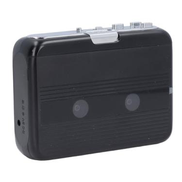 Imagem de Generic Cassete Compact Player, Fácil de Usar o Som Estéreo Cassette Player USB ou AA Battery para Ouvir Música (Preto)