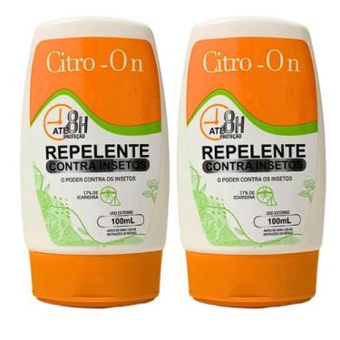 Imagem de 2 Repelente Citro-On Contra insetos até 8 horas de proteção 100ML