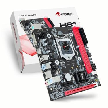 Imagem de Placa Mãe H81-KDGNVPS LGA 1150 KEEPDATA Ad. portas Serial e Ps2