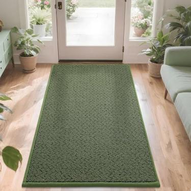 Imagem de COSY HOMEER - Tapete de porta 91,4 cm x 152,4 cm antiderrapante absorvente tapetes de entrada capachos de sujeira tapetes de entrada laváveis tapete de entrada baixa para porta traseira e tapetes de