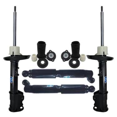 Imagem de 4 Amortecedores Nakata Dianteiro/Traseiros + Kit Batente Dianteiro Ori