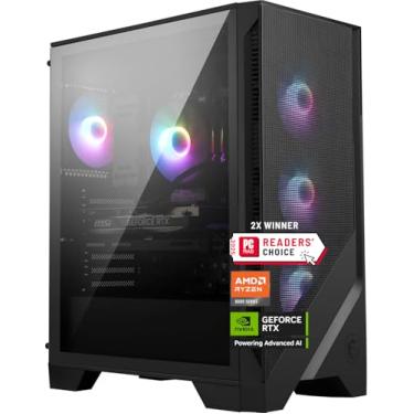 Imagem de MSI Codex Z2 Gaming Desktop: AMD R7-8700F, GeForce RTX 5070, 32 GB DDR5, 2TB m.2 NVMe SSD, USB Tipo C, VR-Ready, Windows 11 Página de inicial: A8NVP-436US