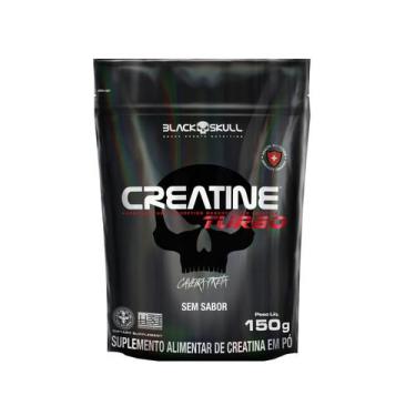 Imagem de Creatina Mono-hidratada Black Skull Creatine Turbo - em Pó 150g, 1 Uni