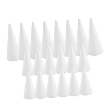 Imagem de Colaxi Cones de espuma para árvore de Natal, decorações de Natal para festas, árvores de Natal, centro de mesa, arranjos florais, suprimentos, Style C