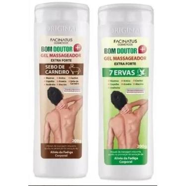 Imagem de Kit Facinatus - Sebo De Carneiro + 7 Ervas Gel Para Dor Bom Doutor, Er