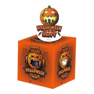 Imagem de oshhni Cofrinho de Halloween para presente, conjunto faça você mesmo, lembrancinhas de festa inovadoras, caixa de presente surpresa, porta-dinheiro para pais