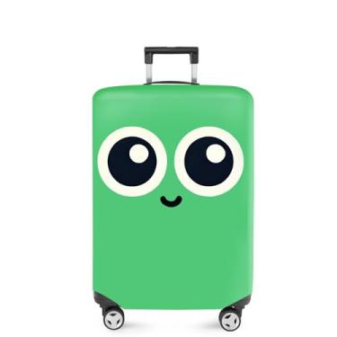 Imagem de ANNA QUEEN Capa de mala com flores, protetor de mala, capa de viagem para bagagem de 50 a 86 cm, acessórios de viagem de elastano extensível e lavável, #20, M(fits 24-26Inch suitcase)