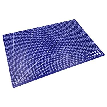 Imagem de LiebeWH Tapete de Corte Não Deslizante Com Linhas de Grade ângulos de Medições para Artistas Crafters Hobbys Escrevendo Pintura Escultura (A3)