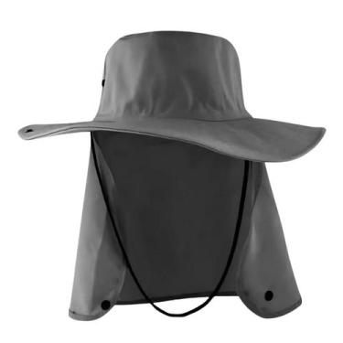 Imagem de Chapéu de Tecido Estilo Pescador Cinza - S2M