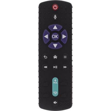 Imagem de Mordedor Silicone Buba Controle Remoto Flexível 4m+ Bebê