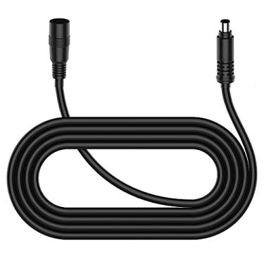 Imagem de SolarEnz Cabo de extensão CC de 8 mm, plugue de alimentação CC de 3 m para gerador solar, estação de energia portátil e painel solar, cabo calibre 14
