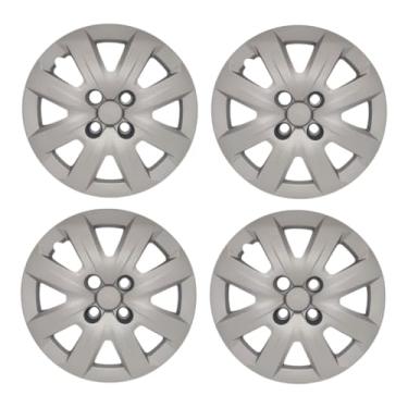 Imagem de Kit 4 Calota Aro 14 Compatível c/Roda Saveiro 2014 - Grafite fosco