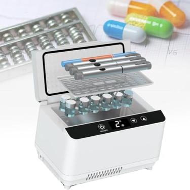 Imagem de Termostatos De Resfriamento De Medicamentos, Refrigeradores De Medicamentos E Resfriadores De Insulina, Resfriadores De Insulina Portáteis Para Medicamentos, doublebattery