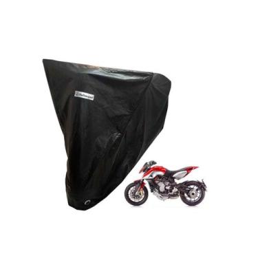Imagem de Capa Térmica Moto MV Agusta Rivale impermeável forrada - Kahawai Capas