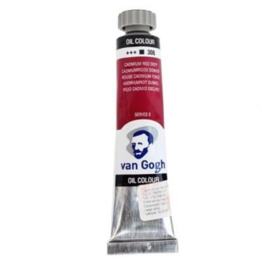 Imagem de Tinta Óleo 20 Ml Talens Van Gogh Serie 2 Cadmium Red Deep 306, 20ML