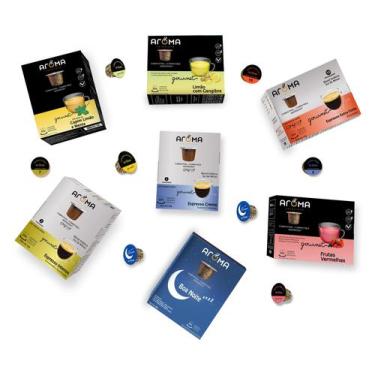 Imagem de 300 Cápsulas Café & Chá Personalizado Aroma Selezione - Cápsulas Para 