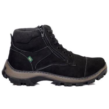 Imagem de Bota Adventure Masculina Couro Conforto Trilha Preto 795 - BELL-BOOTS,