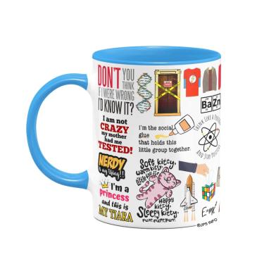 Imagem de Caneca Icons Moments - The Big bang Theory - B-blue
