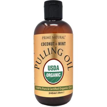 Imagem de Enxaguante bucal para extração de óleo PRIME NATURAL Cocomint 240 mL s