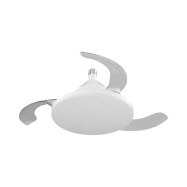 Imagem de Ventilador De Teto Com Luz Para Quarto Controle Remoto Conversor E27 S