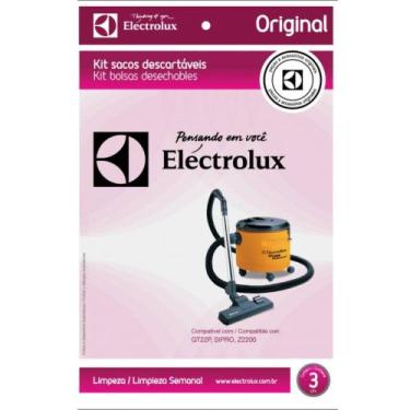 Imagem de Saco Aspirador Pó Descartável C 3 Un. Electrolux 70035016 - ELECTROLUX