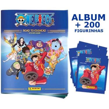 Imagem de Álbum de Figurinhas One Piece Road To Egghead + 200 Cromos - Panini, 2