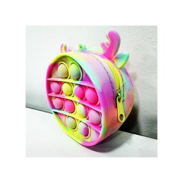 Imagem de Carteira Pop-It Sensory Anti-Stress Popit M2 Cartoon Design - Lightbek